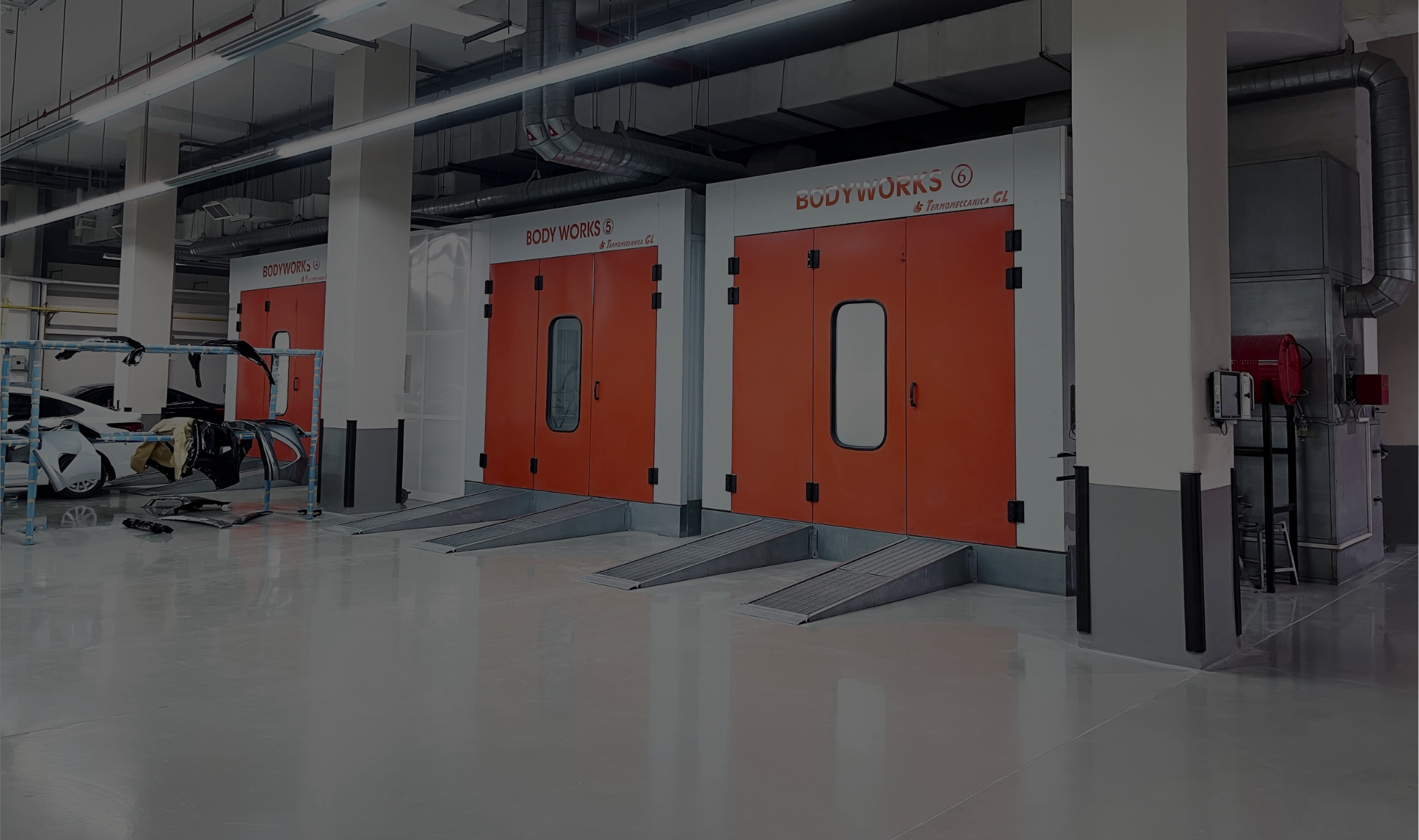 Bodyworks painting machine